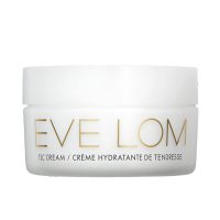 Jar  of  Eve  Lom  Moisture  &  Radiance  TLC  Cream  by  Eve  Lom,  a  daily  cream  indicated  for  immediate  and  long-term  hydration.