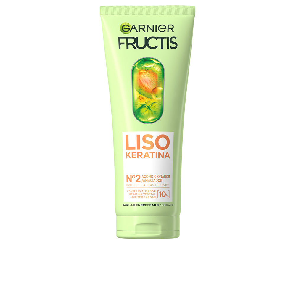 GarnierFruticsNo2SmoothKeratinConditioner200ml Garnier Frutics Nº2 Smooth Keratin Amaciador 200ml - Image 1