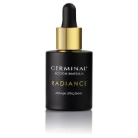 Bottle  of  Germinal  Immediate  Action  Radiance  Anti-Age  Lifting  Serum  by  Germinal,  a  serum  indicated  for  skin  lifting.
