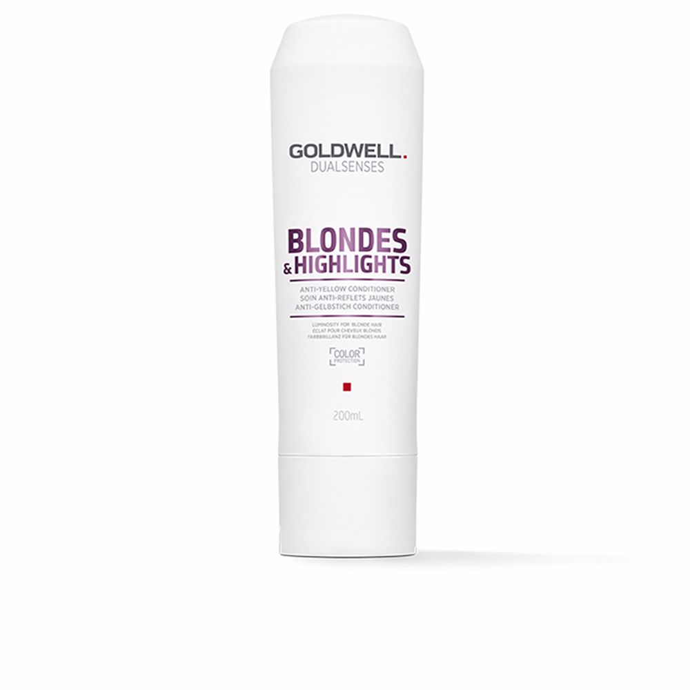 GoldwellBlondesHighlightsAnti-YellowConditioner200ml Goldwell Blondes & Highlights Condicionador Antiamarelo 200ml - Image 1