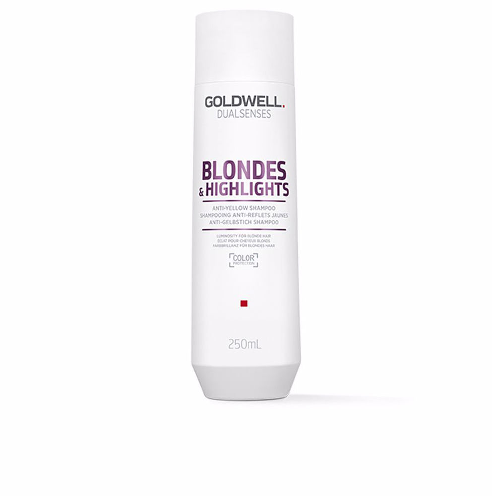 GoldwellBlondesHighlightsAnti-YellowShampoo250ml Goldwell Blondes & Highlights 黄ばみ防止シャンプー 250ml - 画像 (1)
