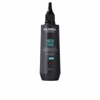 Bottle  of  Goldwell  Dualsenses  Men  Activating  Scalp  Tonic  by  Goldwell,  a  fluid  tonic  indicated  for  revitalizing  the  scalp.