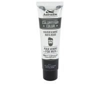 Product  container  of  Hairgum  Coloration  Hair  and  Beard  Color  6.1  Ash  Blonde  by  Hairgum,  a  demi-permanent  dye  indicated  for  grey  hair.