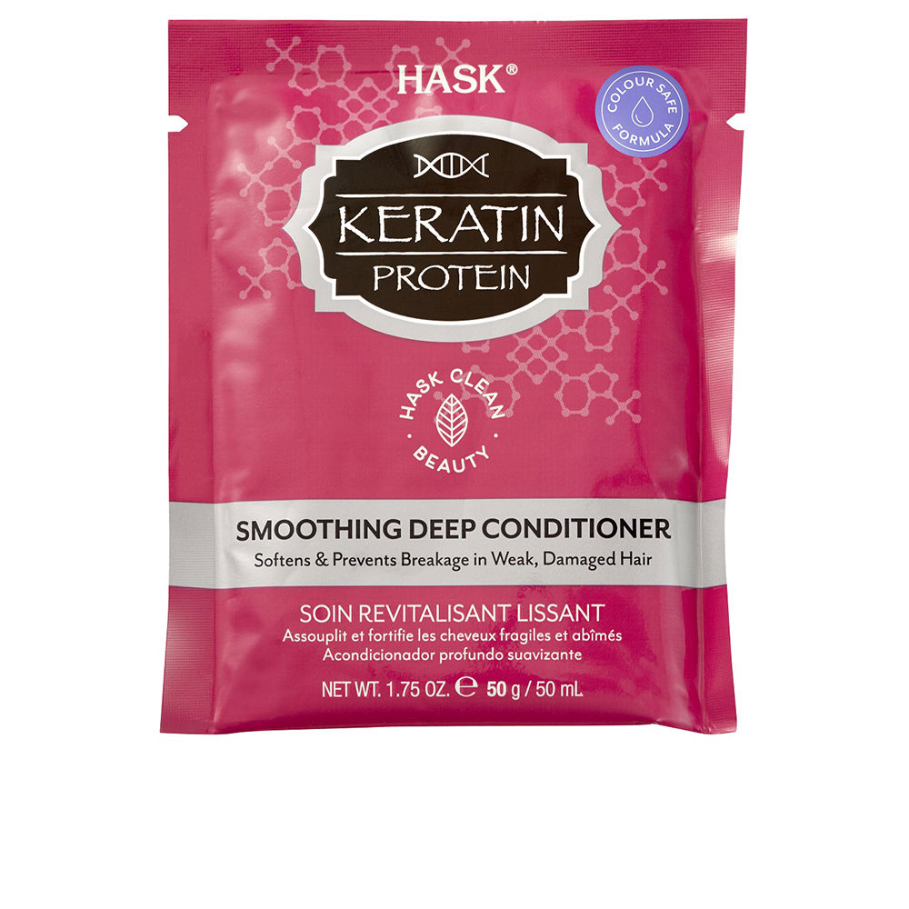HaskKeratinProteinSmoothingDeepConditioner50g Hask Keratin Protein Smoothing Deep Conditioner 50g
