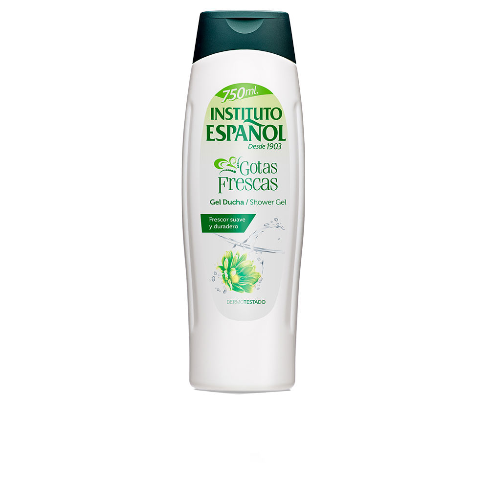 InstitutoEspanolGotasFrescasShowerGel750ml Instituto Español Gotas Frescas Gel de Duche 750ml - Image 1