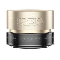 Jar  of  Juvenance  Epigen  Lifting  Anti-Wrinkle  Night  Cream  by  Juvena,  a  silky  cream  for  overnight  recovery  and  firmness.
