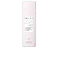 Bottle  of  Essentials  Color  Protecting  Conditioner  by  Kerasilk,  a  conditioner  indicated  for  preventing  premature  color  fading.