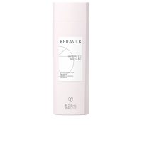 Bottle  of  Essentials  Color  Protecting  Shampoo  by  Kerasilk,  a  hydrating  shampoo  indicated  for  protecting  dyed  hair  color.