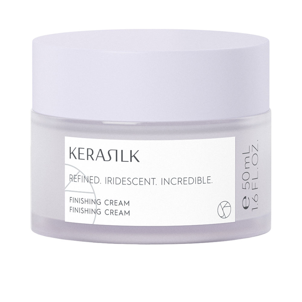 KerasilkStylingFinishingCream50ml Tube of Kerasilk Styling Finishing Cream by Kerasilk, a rich cream indicated for defining hair and providing a high-gloss finish.