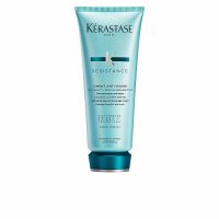 Bottle  of  Kérastase  K  Resistance  Ciment  Anti-Usure  Anti-Breakage  Conditioner  by  Kérastase,  a  conditioner  for  damaged  hair.