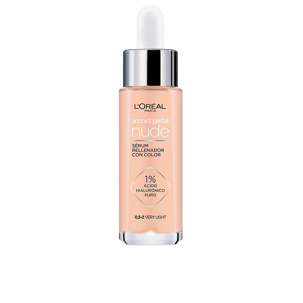 LOrealAccordParfaitNudeTintedSerum0.5-2VeryLight30ml L'Oreal Accord Parfait Nude Tinted Serum 0.5-2 Very Light 30ml - 画像 (1)