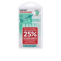 Box  of  Extra-Fine  Angular  Interdental  Brush  by  Lacer,  an  interdental  brush  indicated  for  cleaning  tight  interdental  spaces.