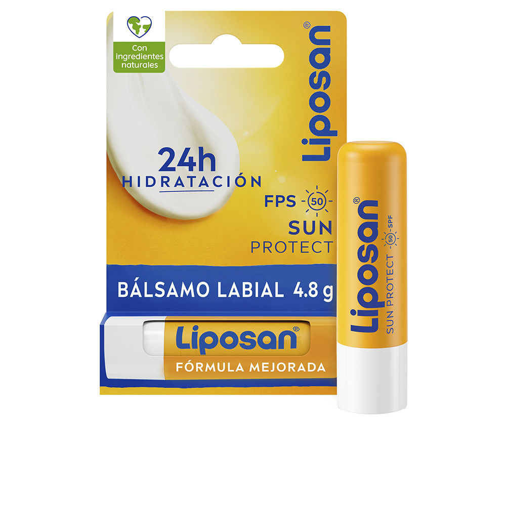 LiposanSunProtectSPF50Lipstick4.8g Liposan Sun Protect SPF50 Protector Labial 4.8g - Image 1