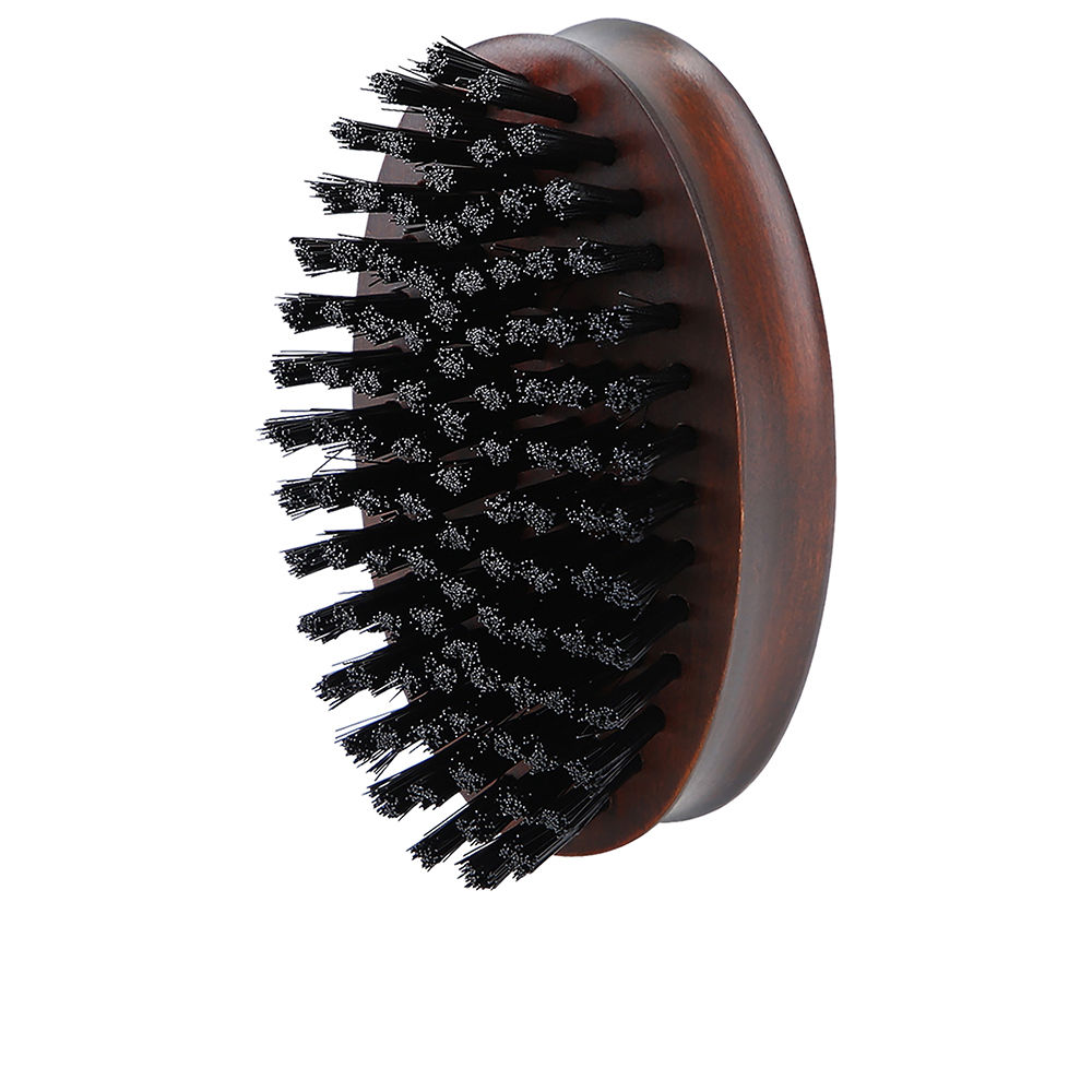 LussoniOvalBeardBrush Product container of Lussoni Oval Beard Brush by Lussoni, a beard brush indicated for cleaning and detangling the beard.
