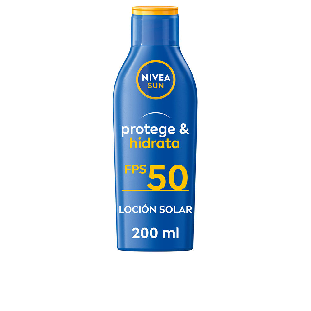 NiveaSunProtectHydrateLotionSPF50200ml Nivea Sun Protect & Hydrate ローション SPF50 200ml - 画像 (1)