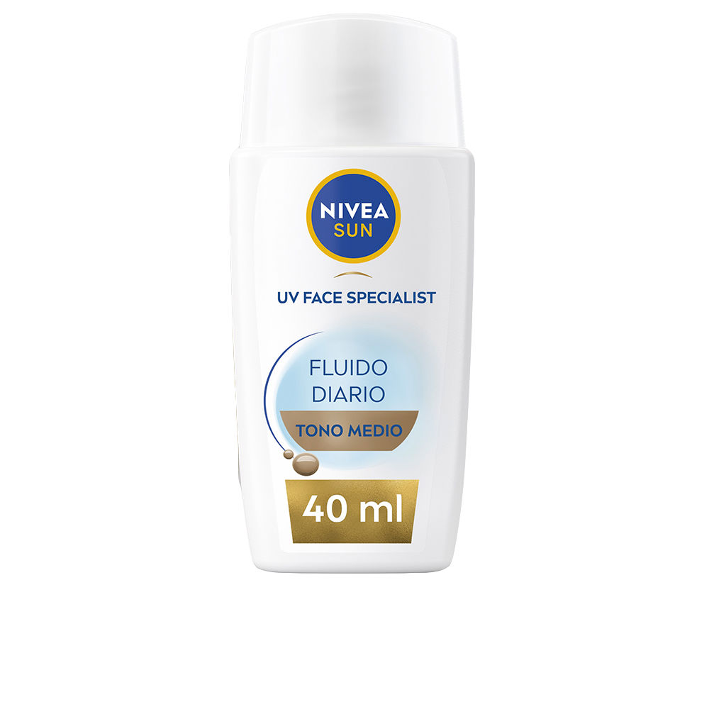 NiveaSunUVFaceSpecialistDailyFluidSPF50+MediumTone40ml Nivea Sun UV Face Specialist Daily Fluid SPF50+ Medium Tone 40ml