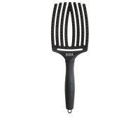 Olivia Garden Fingerbrush Boar & Nylon Full Black Large Brush