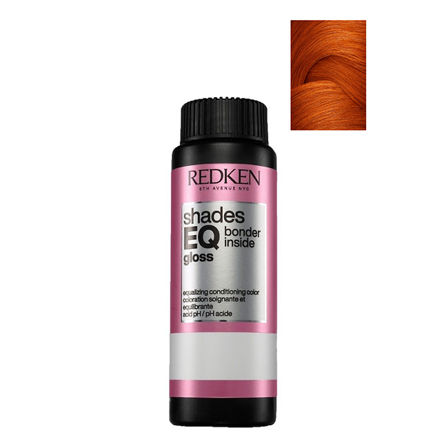 RedkenShadesEQBonderInsideColor06AA-61160ml Box of Redken Shades EQ Bonder Inside Color 06AA by Redken, a liquid toner indicated for strengthening sensitized hair.