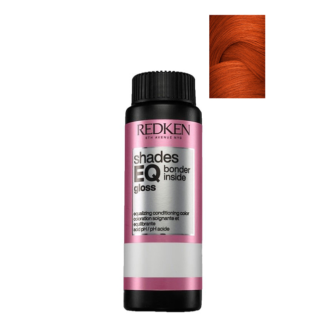 RedkenShadesEQBonderInsideColor06CR-64660ml Box of Redken Shades EQ Bonder Inside Color 06CR by Redken, a liquid toner indicated for strengthening sensitized hair.