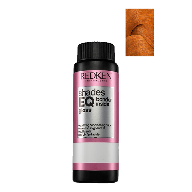 RedkenShadesEQBonderInsideColor07CC-74460ml Box of Redken Shades EQ Bonder Inside Color 07CC by Redken, a liquid toner indicated for strengthening sensitized hair.