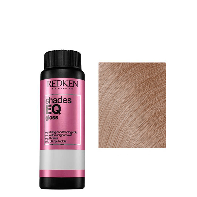 RedkenShadesEQGlossColor09VG-82360ml Box of Redken Shades EQ Gloss Color 09VG - 8.23 by Redken, a liquid hair color indicated for adding shine and enhancing tone.
