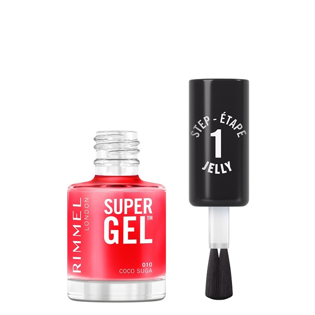 RimmelLondonSuperGelNailPolishColor10CocoSuga12ml Rimmel London Super Gel Verniz de Unhas Cor 10 Coco Suga 12ml - Image 1