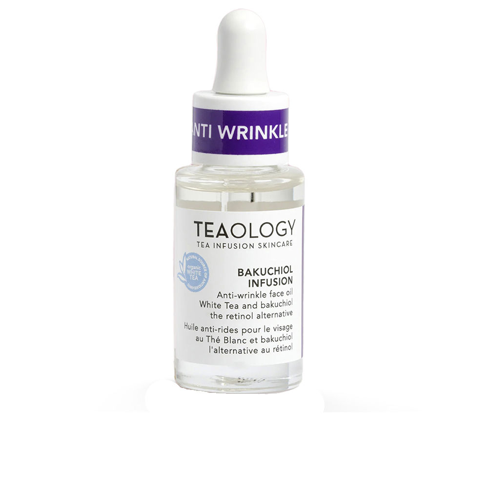 TeaologyBakuchiolInfusionAnti-WrinkleFaceOil15ml Teaology Bakuchiol Infusion Anti-Wrinkle Face Oil 15ml