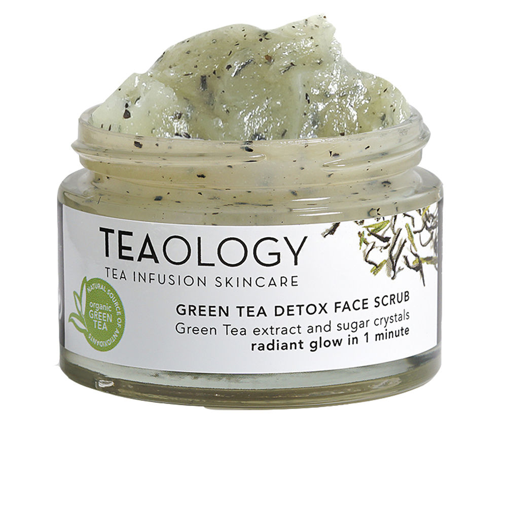 TeaologyGreenTeaDetoxFaceScrub50ml Teaology Green Tea Detox Face Scrub 50ml