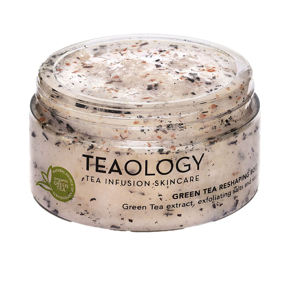 TeaologyGreenTeaReshapingBodyScrub450g Teaology Green Tea Reshaping Body Scrub 450g