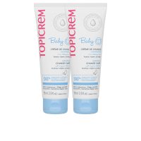 Box  of  Topicrem  Baby  Barrier  Action  Diaper  Changing  Cream  Set  by  Topicrem,  a  cream  indicated  for  protecting  the  diaper  area.