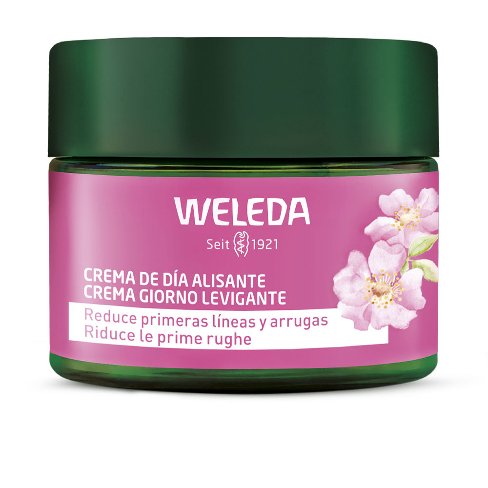 WeledaRosehipAndWhiteTeaSmoothingDayCream40ml Jar of Weleda Rosehip And White Tea Smoothing Day Cream by Weleda, a day cream indicated for reducing wrinkles and hydrating skin.