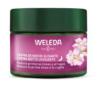 Jar  of  Weleda  Rosehip  And  White  Tea  Smoothing  Night  Cream  by  Weleda,  a  night  cream  indicated  for  reducing  expression  lines  and  wrinkles.