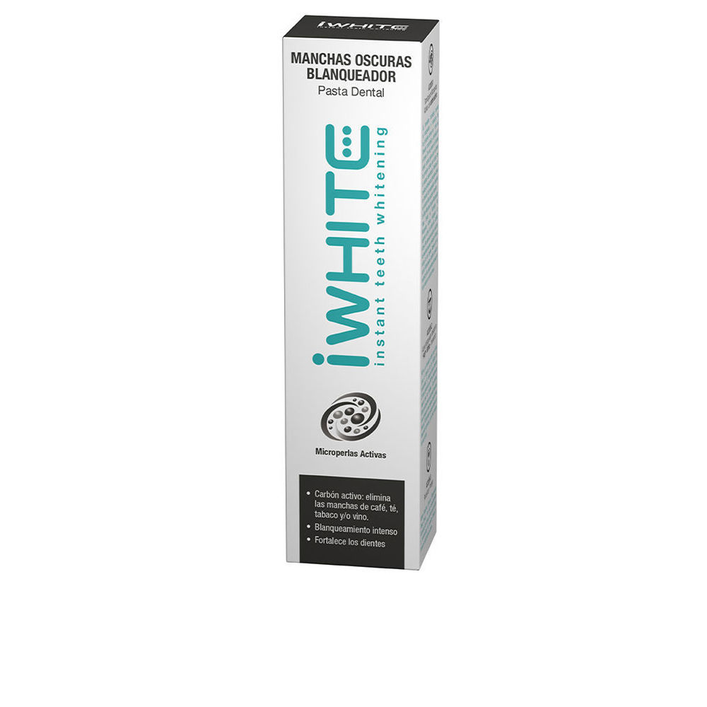 iWhiteDarkSpotsToothpaste75ml Tube of iWhite Dark Spots Toothpaste by iWhite, a whitening toothpaste indicated for removing coffee and tobacco stains.