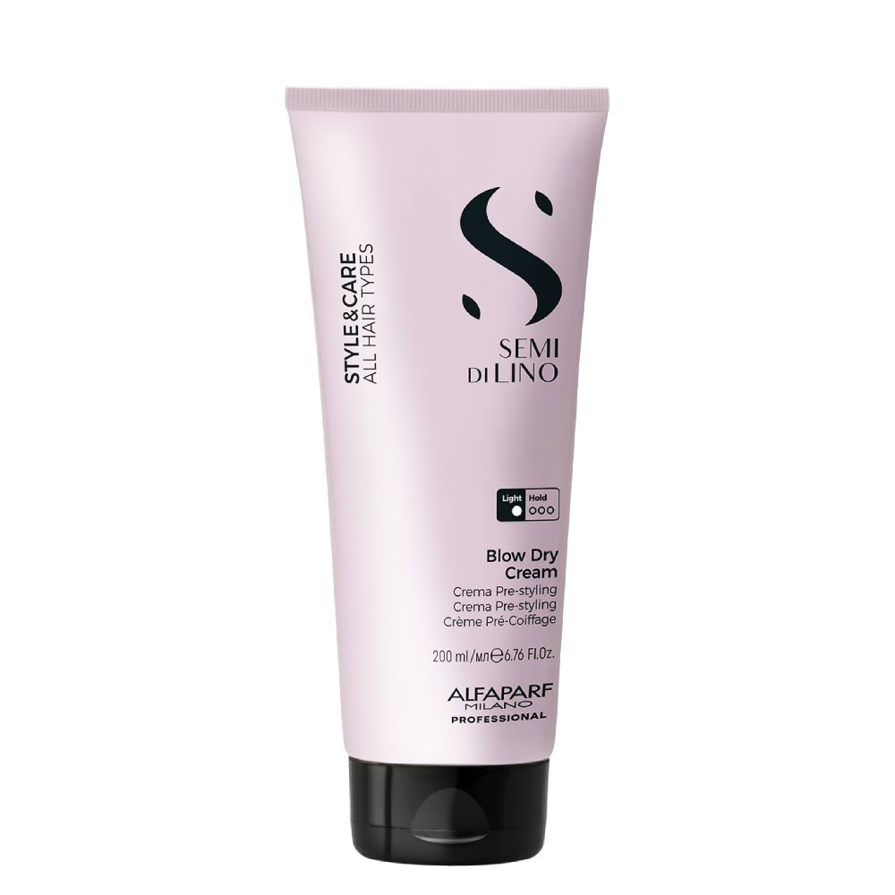 Alfaparf-Milano-SemiDiLino-Style-Care-Blow-Dry-Cream Alfaparf Milano Semi Di Lino スタイル&ケア ブロードライ クリーム 200ml - 画像 (1)