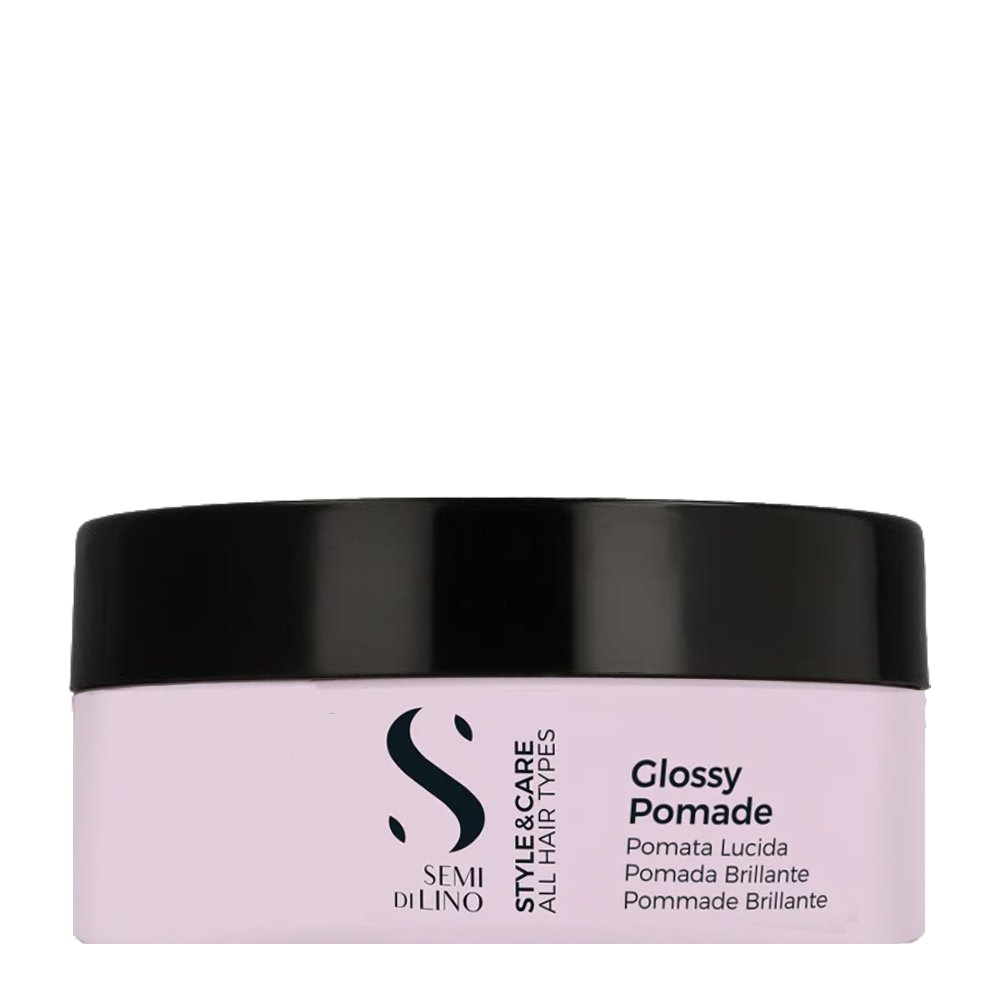 Alfaparf-Milano-SemiDiLino-Style-Care-Glossy-Pomade Alfaparf Milano Semi Di Lino スタイル&ケア グロッシーポマード 90ml - 画像 (1)