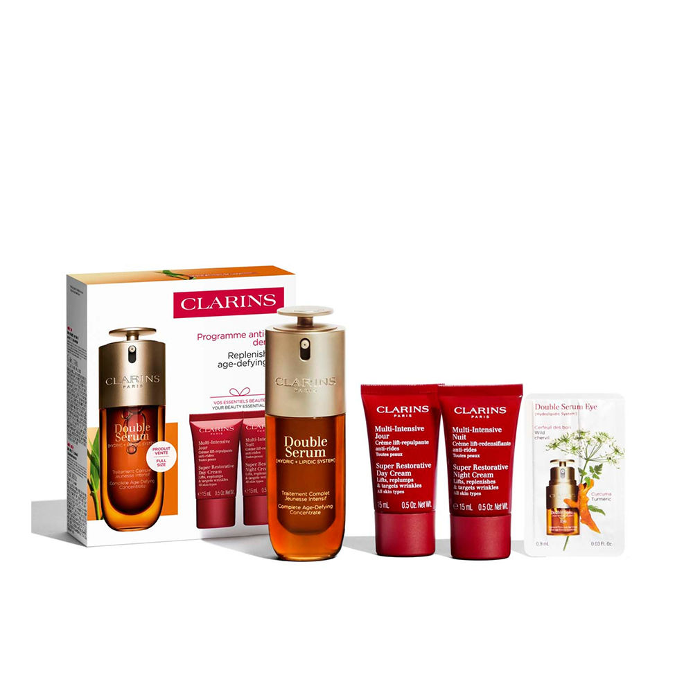 ClarinsDoubleSerumReplenishingAge-DefyingSet Clarins Double Serum Replenishing Age-Defying Set