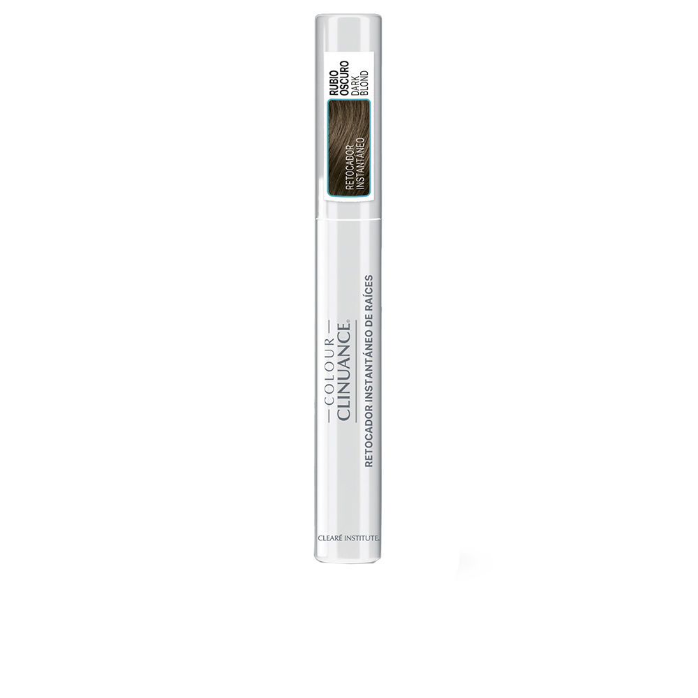 ClearéInstituteColourClinuanceInstantGrayRootBrowRetoucherDarkBlonde10ml Product container of Clearé Institute Colour Clinuance Instant Gray Root Brow Retoucher by Clearé Institute, a hair color.