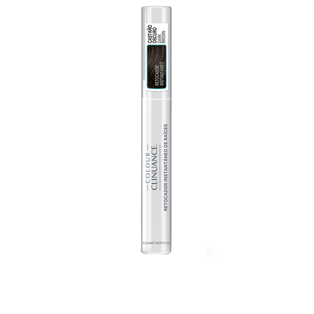 ClearéInstituteColourClinuanceInstantGrayRootBrowRetoucherDarkBrown10ml Product container of Clearé Institute Colour Clinuance Instant Gray Root Brow Retoucher by Clearé Institute, a hair color.