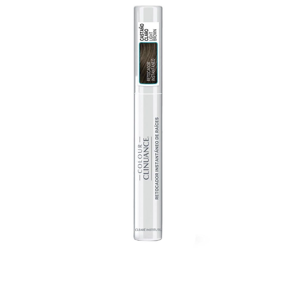 ClearéInstituteColourClinuanceInstantGrayRootBrowRetoucherLightBrown10ml Product container of Clearé Institute Colour Clinuance Instant Gray Root Brow Retoucher by Clearé Institute, a hair color.