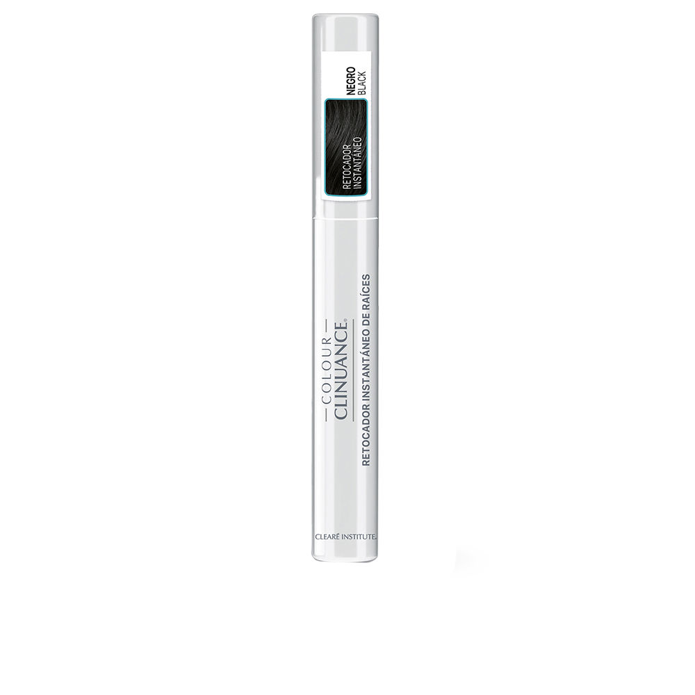 ClearéInstituteColourClinuanceInstantGrayRootsBrowRetoucherBlack10ml Product container of Clearé Institute Colour Clinuance Instant Gray Roots Brow Retoucher by Clearé Institute, a hair color.