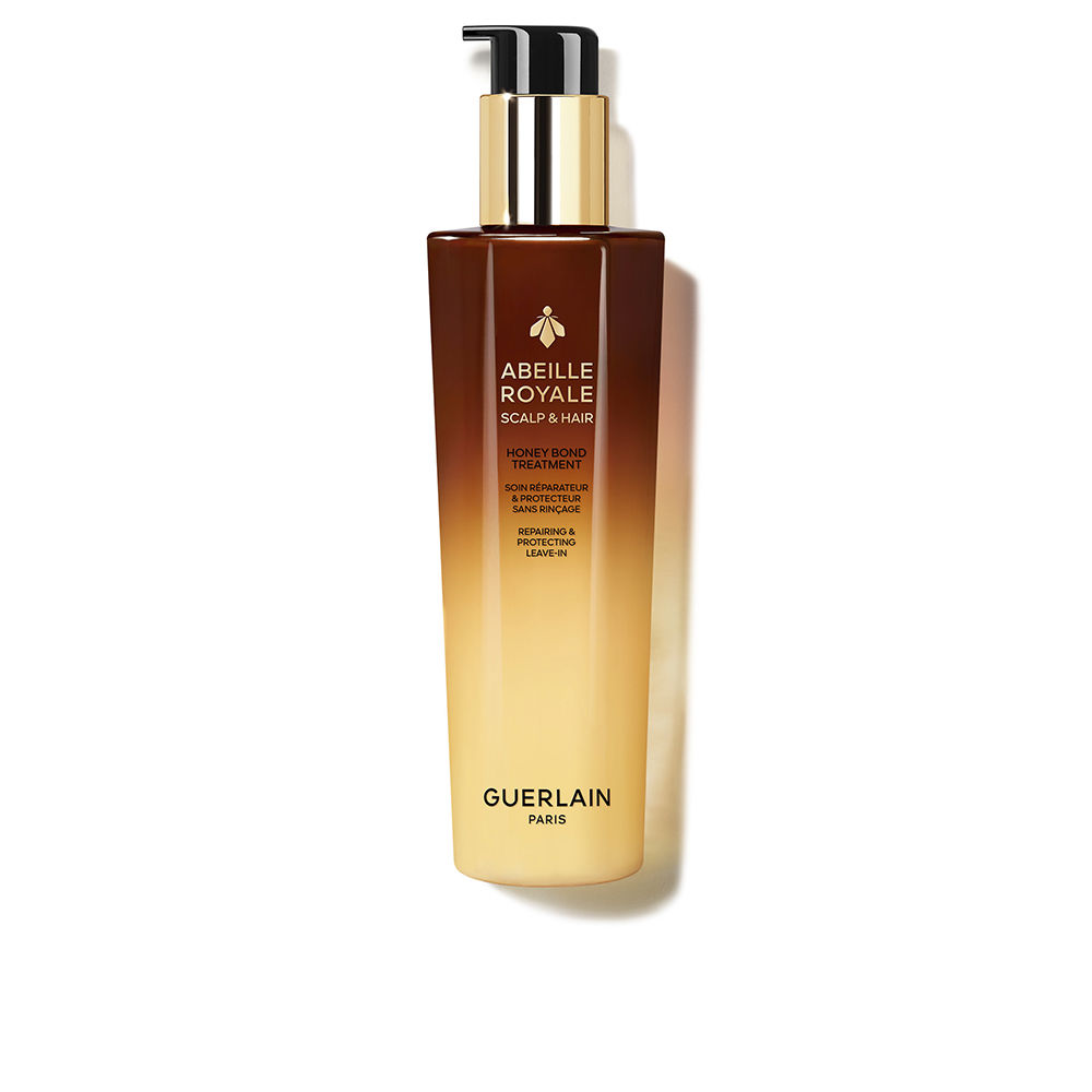 GuerlainAbeilleRoyaleScalp&HairProtectiveLeave-inCare150ml Bottle of Guerlain Abeille Royale Scalp & Hair Protective Leave-in Care by Guerlain, a fluid indicated for repairing hair fiber.