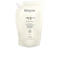 Bottle  of  Kérastase  Densifique  Densité  Bodifying  Shampoo  Refill  by  Kérastase,  a  shampoo  indicated  for  increasing  hair  density.