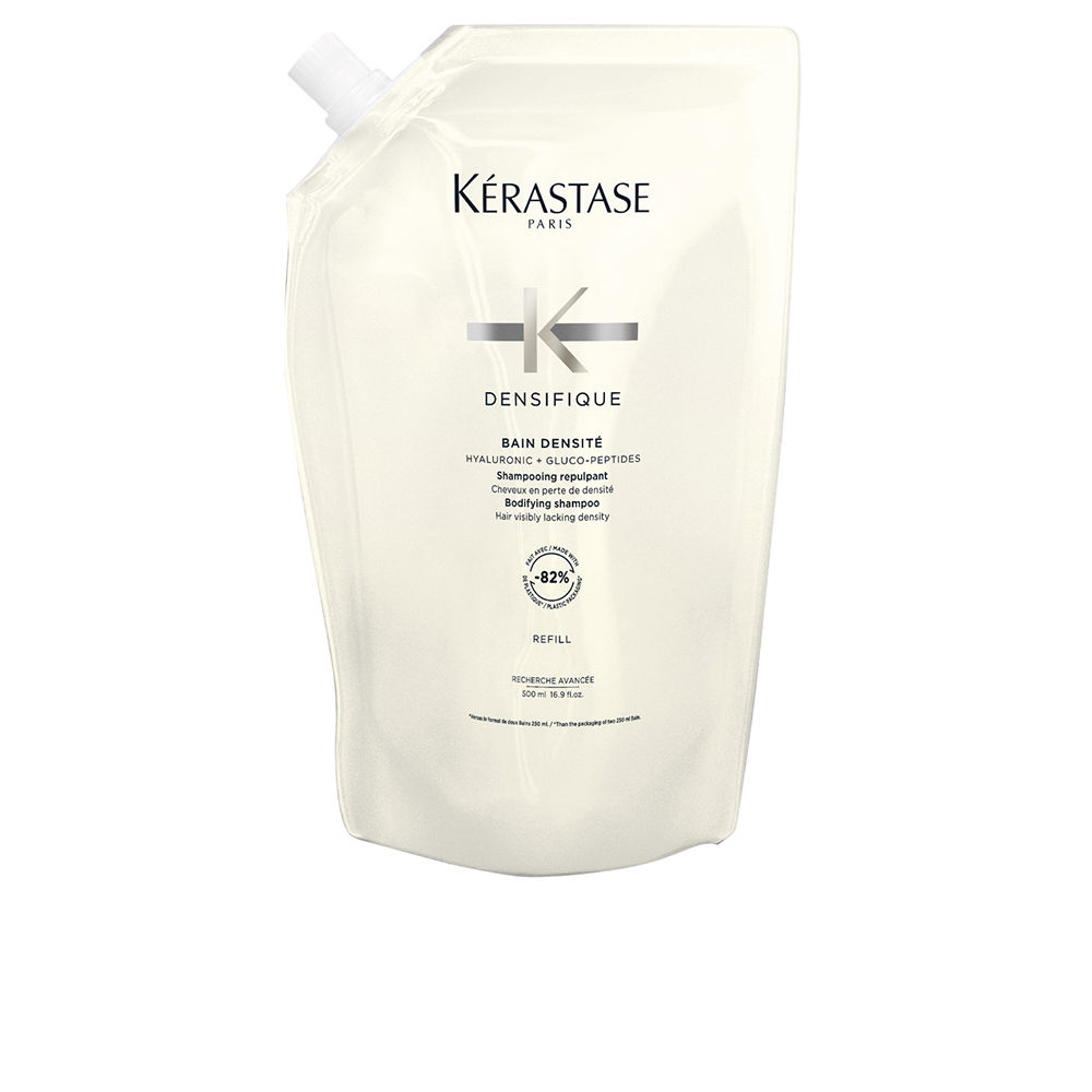 KérastaseDensifiqueDensitéBodifyingShampooRefill500ml Bottle of Kérastase Densifique Densité Bodifying Shampoo Refill by Kérastase, a shampoo indicated for increasing hair density.