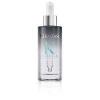 Bottle  of  Kérastase  K  Symbiose  Cellular  Night  Serum  by  Kérastase,  a  serum  gel  indicated  for  sensitive  scalps  prone  to  dandruff.