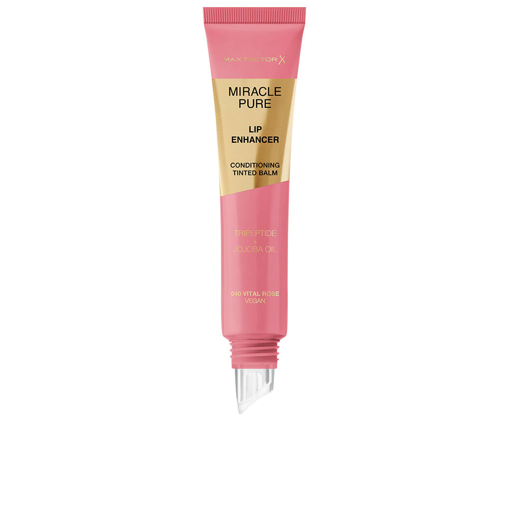 MaxFactorMiraclePureLipEnhancerBalmColor040VitalRose12ml Max Factor Miracle Pure Lip Enhancer Balm Color 040 Vital Rose 12ml