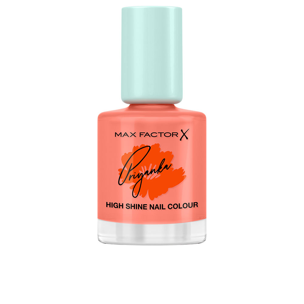 MaxFactorMiraclePurePryankaNailPolishColor410BoldMarigold12ml Bottle of Max Factor Miracle Pure Pryanka Nail Polish Color 410 Bold Marigold by Max Factor, a nail polish indicated for high shine.