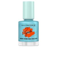 Bottle  of  Max  Factor  Miracle  Pure  Pryanka  Nail  Polish  Color  880  Sunlit  Waters  by  Max  Factor,  a  nail  polish  indicated  for  high  shine.