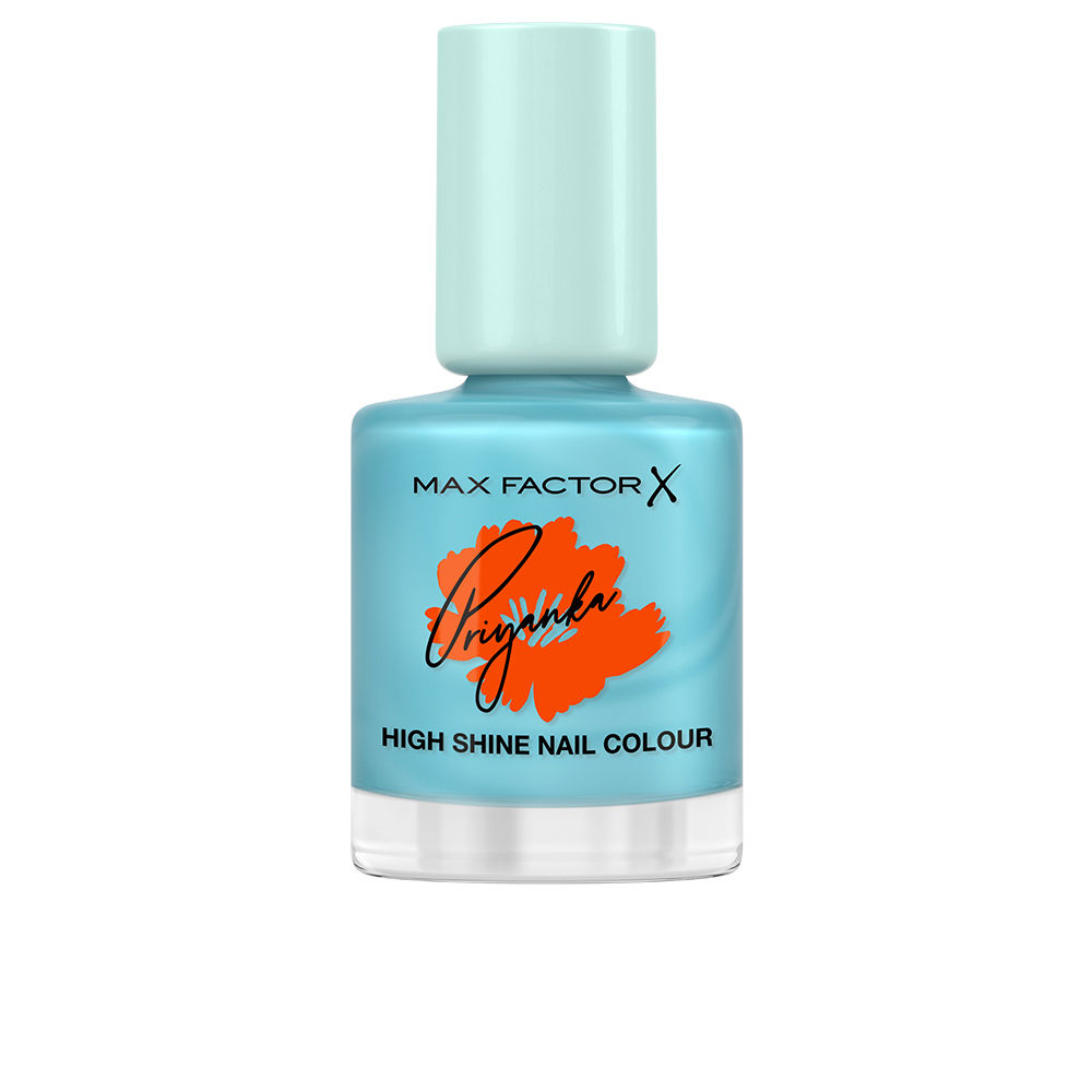 MaxFactorMiraclePurePryankaNailPolishColor880SunlitWaters12ml Bottle of Max Factor Miracle Pure Pryanka Nail Polish Color 880 Sunlit Waters by Max Factor, a nail polish indicated for high shine.
