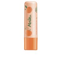 Tube  of  Melvita  Apricot  Softening  Lip  Balm  by  Melvita,  a  lip  balm  indicated  for  moisturizing  and  softening  dehydrated  lips.