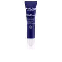 Product  container  of  Melvita  Givré  Bleuet  Eye  Contour  Roll-On  by  Melvita,  a  gel  indicated  for  reducing  puffiness  and  dark  circles.